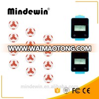 Mindewin Multifuncation Restuarant Quece System Touch Screen Wireless Wrist Watch Pager Call Button