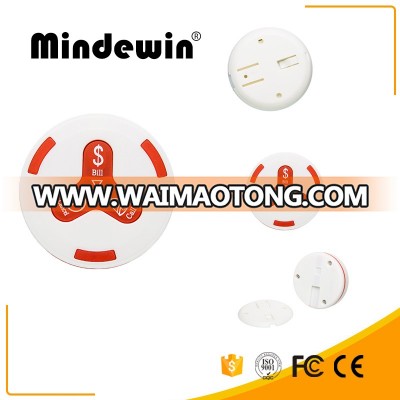 Mindewin Hot Sale Restaurant Wireless Waiter Calling Bell