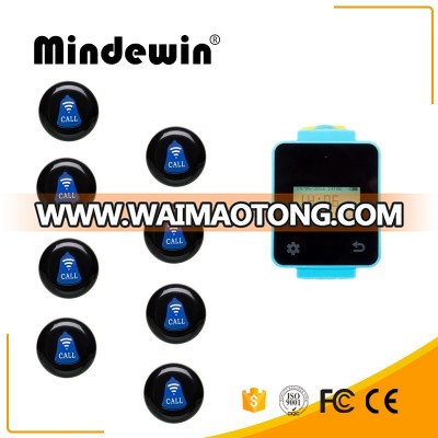 Mindewin Long Range ReceiveTouch Screen Wireless Wrist Watch Pager